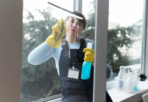 Nettoyage de vitres intérieures et extérieures à Pailharès